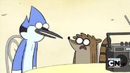 Mordecai y Rigby-El buho