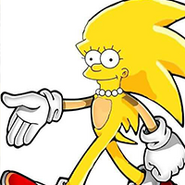 SonicLisa (ayuda por favor esto no es un meme no podemos deshacernos de ella)