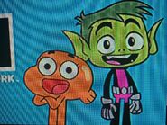 Darwin Watterson and Beast Boy