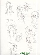 Benson doodles by pokemonghostgirl18-d5sh59o