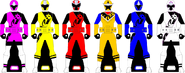 Power Rangers Ninja Steel Ranger Keys