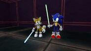 Tails' Lightsaber and Sonic's second Lightsaber