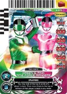 Time Force Green and Time Force Pink Power Card