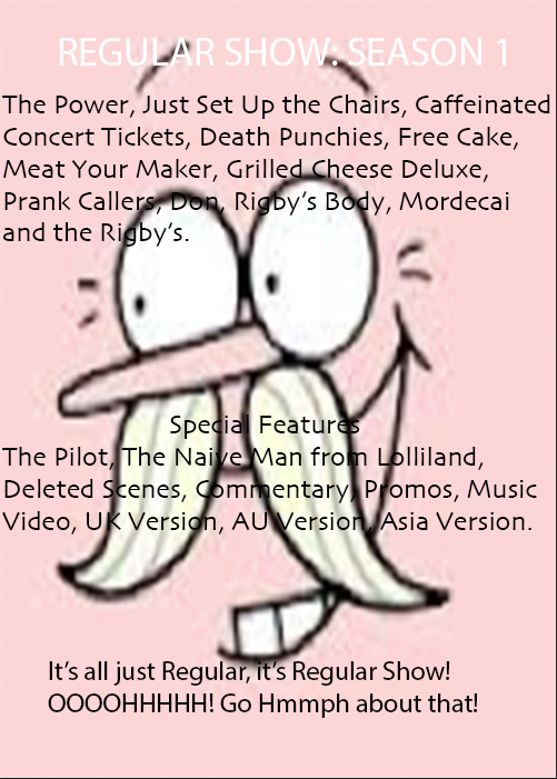 Regular Show Season 1 DVD Regular Show Fanon Wiki Fandom