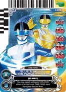 Time Force Blue and Time Force Yellow Power Card