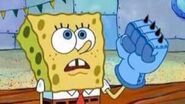 Spongebob's Metal Glove with Spiked Knuckles