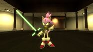 Blaze's Crossguard Lightsaber