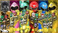 Super Mega Rangers Gold Mode