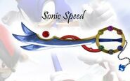 Sonic's Sonic Speed Keyblade