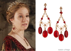 Stephen Dweck Carnelian Chandelier Earrings