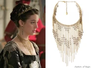 Erickson Beamon 'Ballroom Dancing' Gold-Plated Swarovski Crystal Necklace.