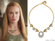 Lulu Frost Adriatic Gold-Tone Crystal Necklace.