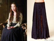 Free People FP ONE Eyelet Lace Maxi Skirt.