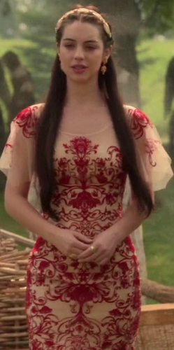 Reign mary red dress sale