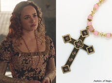 A. Marie Costumes Cross Pendant Necklace.