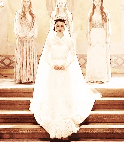 reign wedding dress
