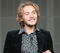 UWantMeToKillHim actor Toby Regbo outside the Filmhouse