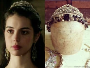 LaKrause Pearl and Rhinestone Crown