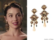 Erickson Beamon Happily After Swarovski Crystal Earrings.