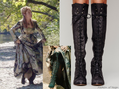 Jeffrey Campbell-Free People Joe Laced Over-the-Knee Boots.