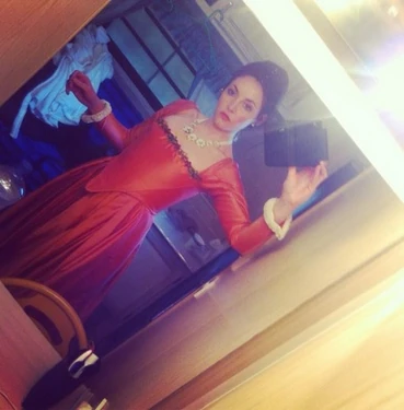 "The dress we didn't get to see."