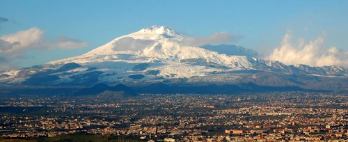 Mount Etna, one of the world's most active volcanoes