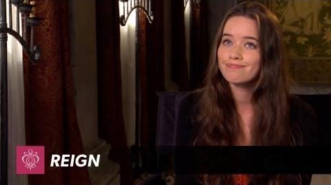 Reign - Anna Popplewell Interview