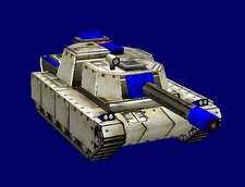 A Laser Crusader Leopard with recently installed Composite Armor Plates