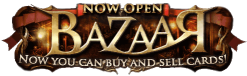 The Bazaar is open!