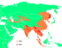 Distribución del tigre