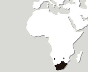 Mapa-blesbok