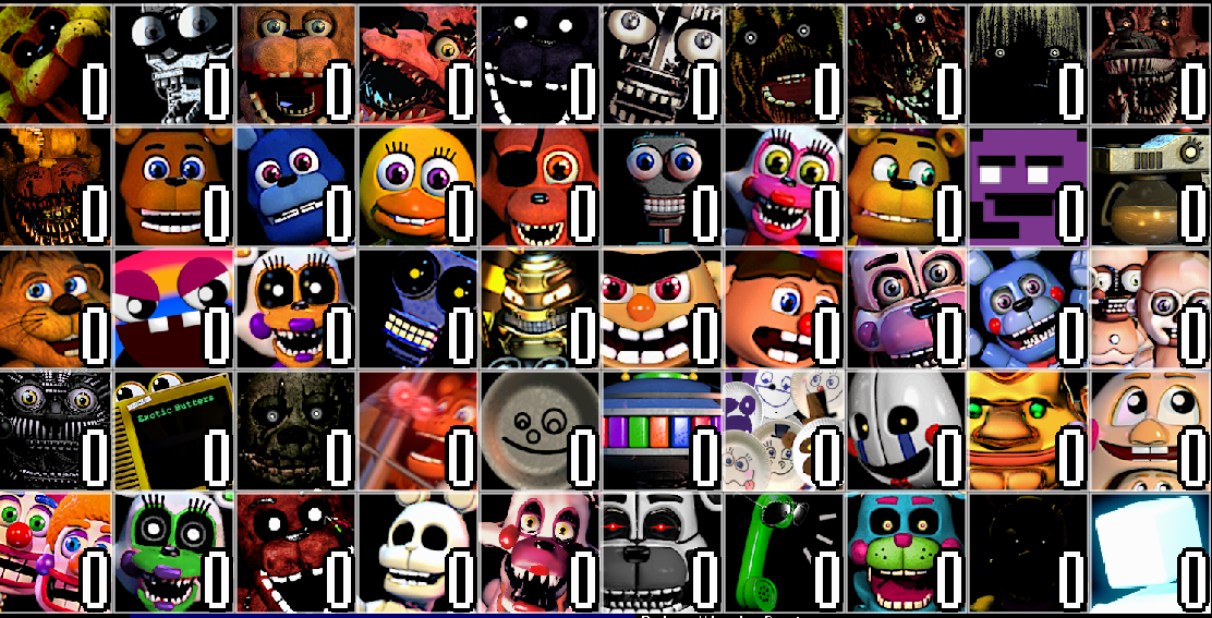 Fnaf Ucn Roster