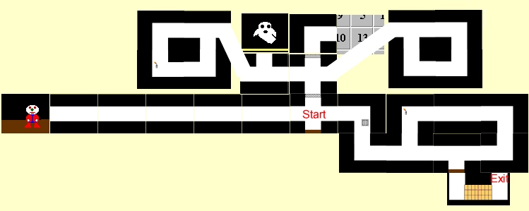 Map of Maze One