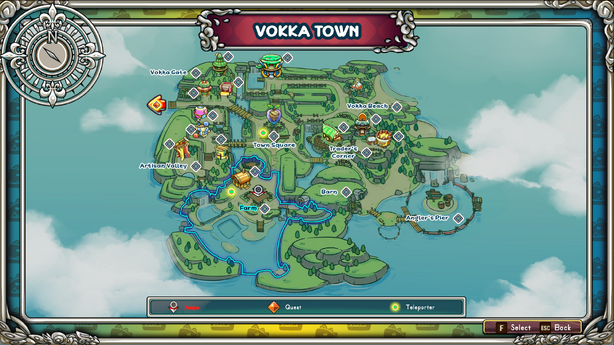 Image for Vokka Town's Map, Version 16