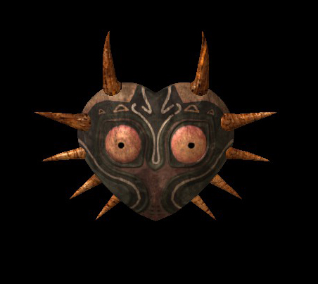 Majora's mask I made of my kid out of cardboard. : r/botw