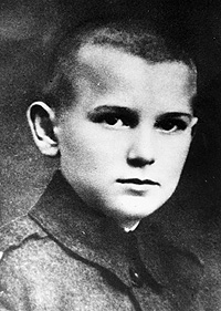 Karol Wojtyla at 12