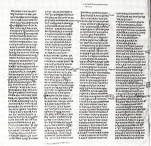 Sinaiticus text