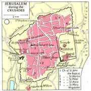 Jerusalem map