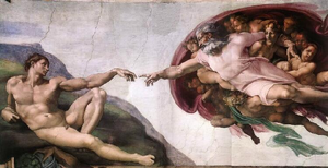 Creation of Adam by 
