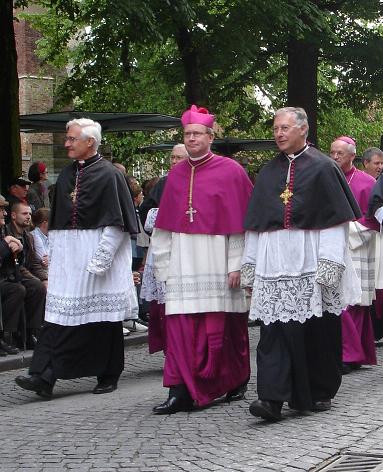 Colors Worn By Cardinals and Bishops