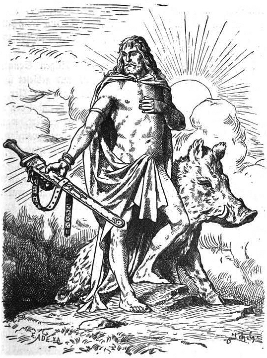 Freyr Yngve, Norse Gods