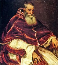  Pope Paul III invoked the Council of Trent