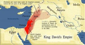 Davids-kingdom with captions specifiying vassal kingdoms-derivative-work