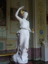 19th century statue of Hebe by Antonio Canova
