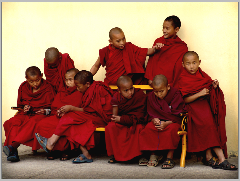 young jain monks