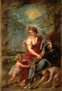 Ops is depicted in this 17th century painting by Peter Paul Rubens.