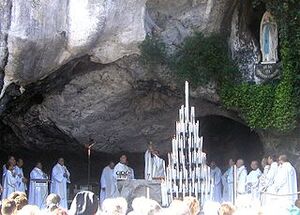 Mass at Lourdes