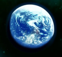 The planet Earth