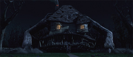 monster house house chase