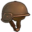 ICON LeatherHelmet